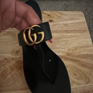 Authentic Gucci slides/sandals